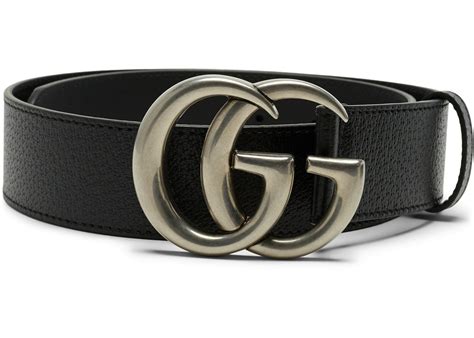 gucci double g buckle silver|real gucci belt buckle.